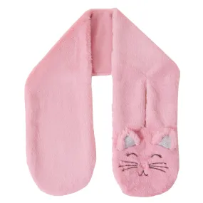 Accessorize London Girl's Fluffy Faux Fur Cat Scarf