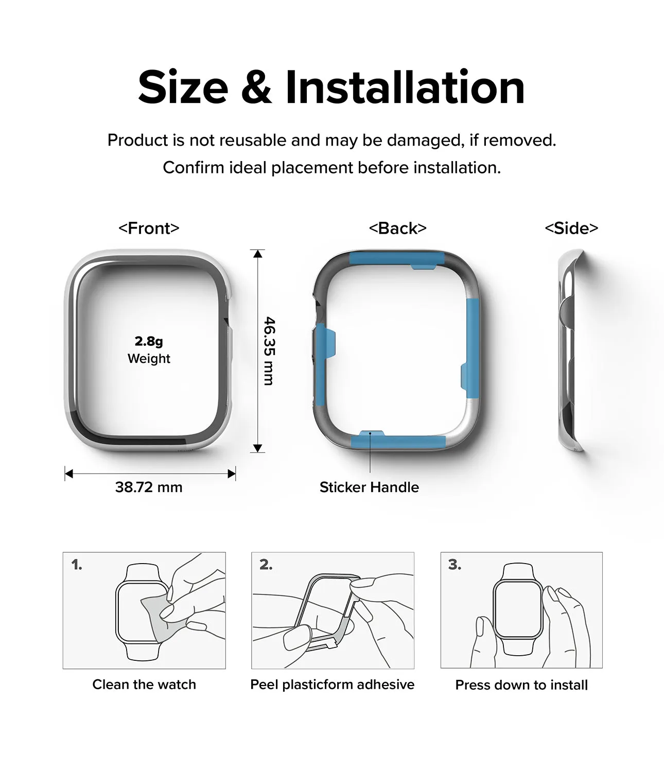 Apple Watch Series (45mm) | Bezel Styling