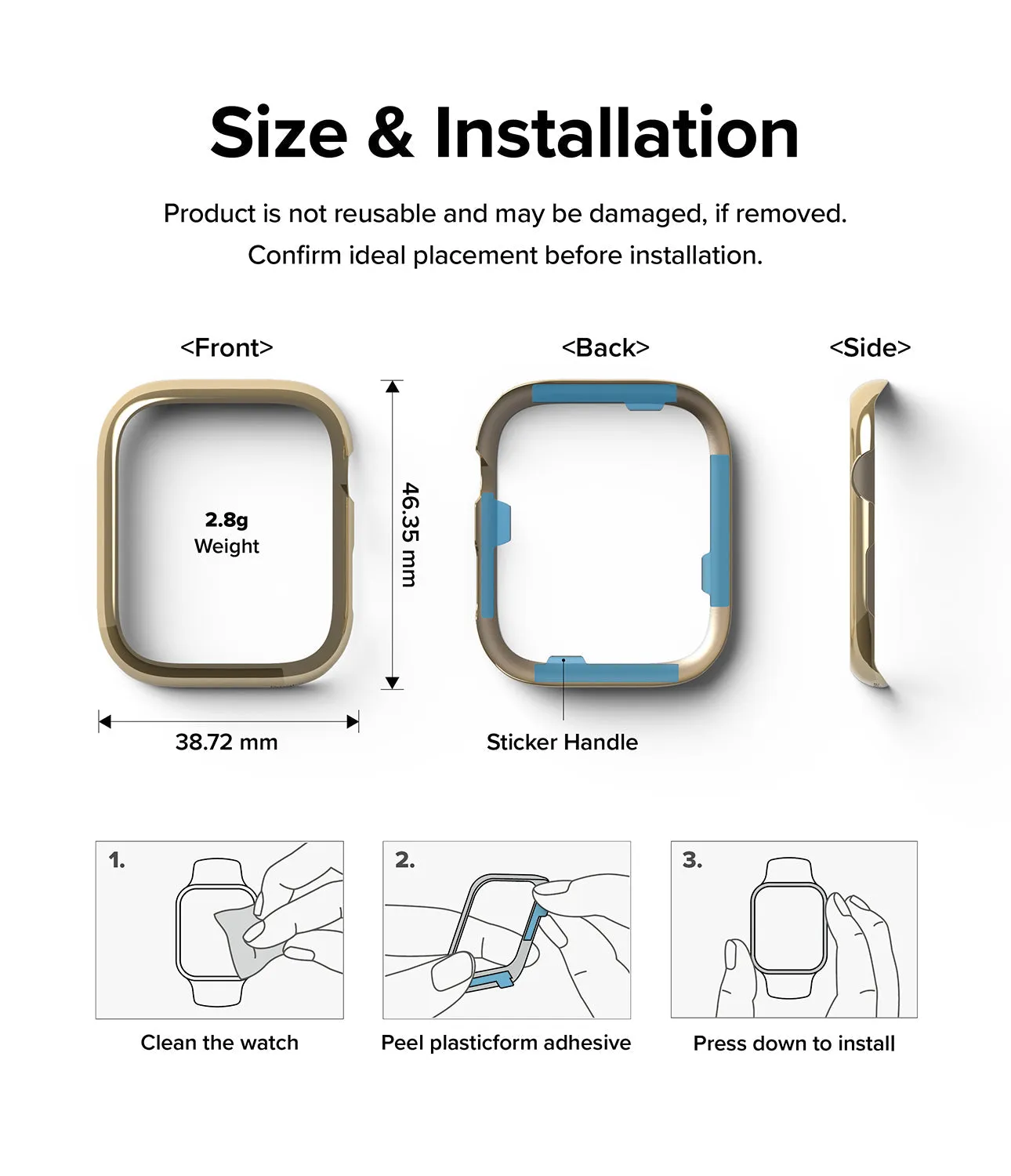 Apple Watch Series (45mm) | Bezel Styling