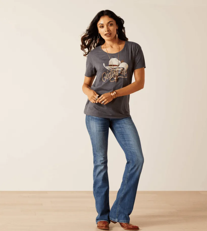 Ariat Women's Titanium Cowboy Hat Tee 10051444