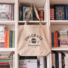 #bookowls Tote Bag — Parchment