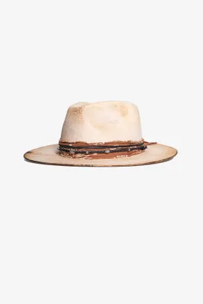 CORNELL FEDORA HAT | BURNT BONE