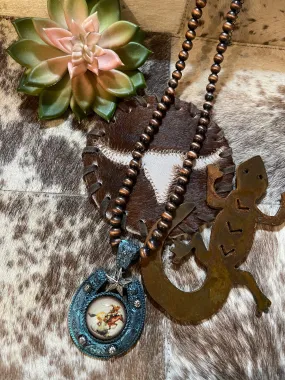 Cowboy lucky necklace