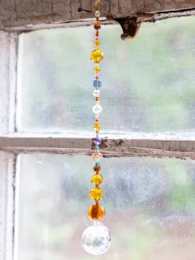 Crystal Sun Catcher - Honey