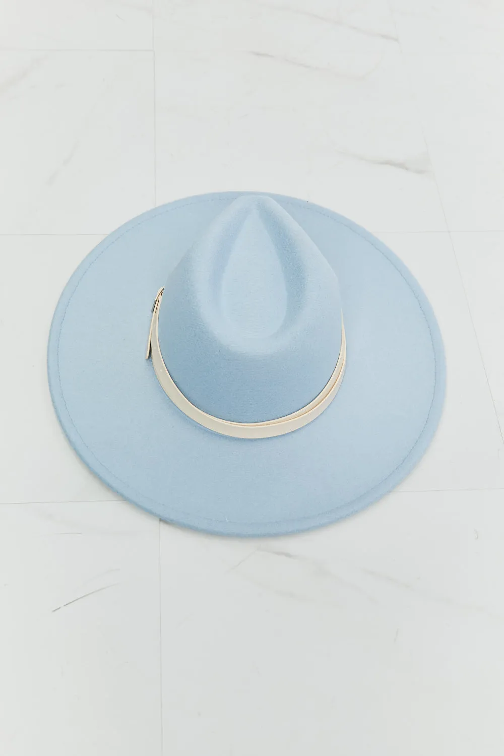 Fame Summer Blues Fedora Hat