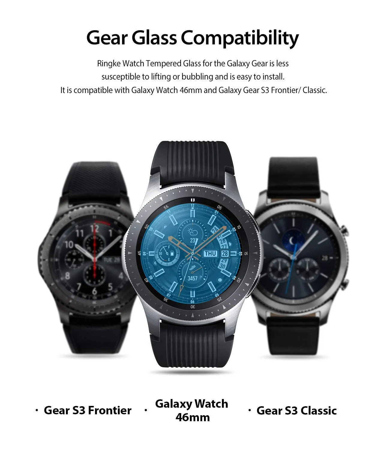 Galaxy Watch 46mm Screen Protector | Glass