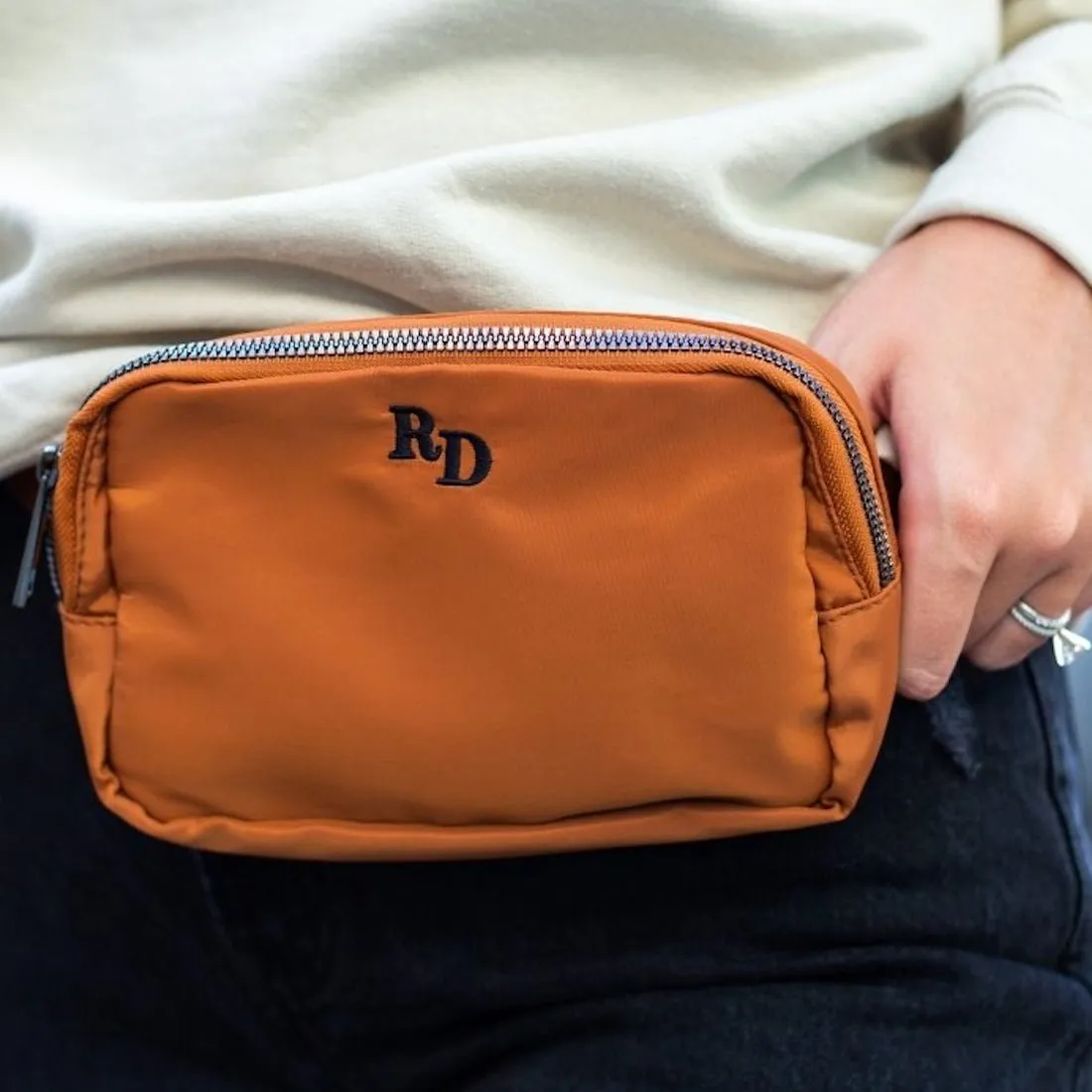 Initialed Belt Bag