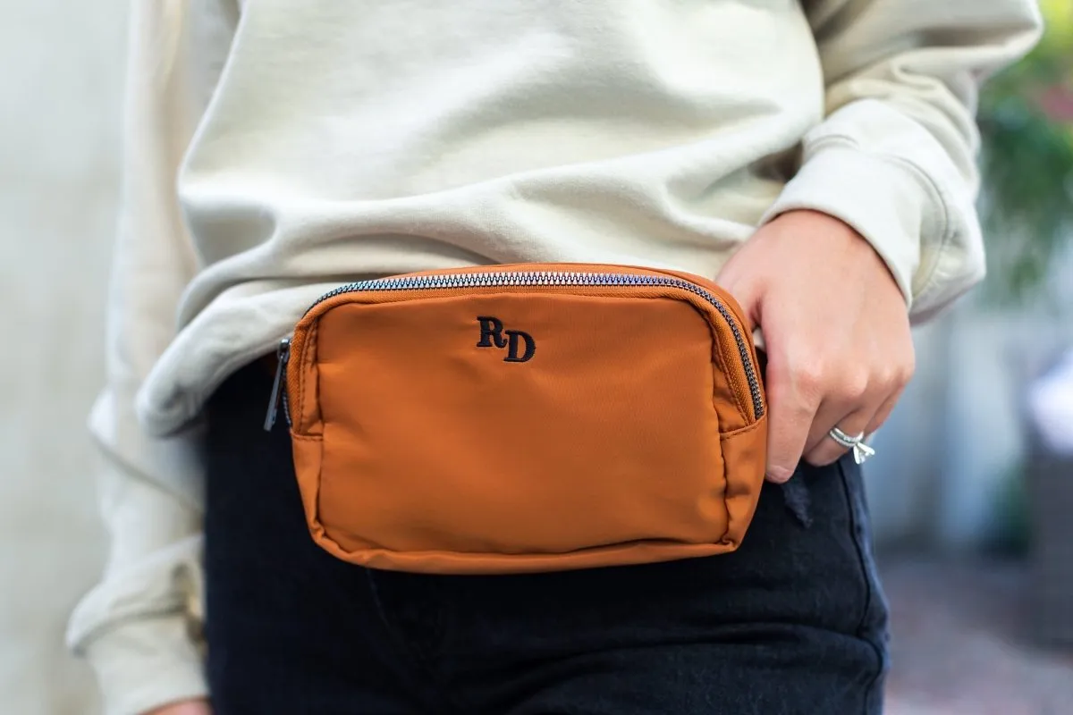 Initialed Belt Bag