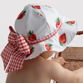 Meia Pata Girls Strawberries Sun Hat