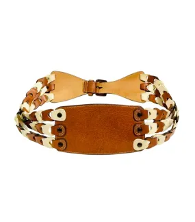 Mulberry Leather Cinch Belt