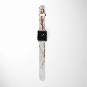 Rose Gold Marble Apple Watch Strap