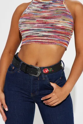 Send Roses Belt - Black