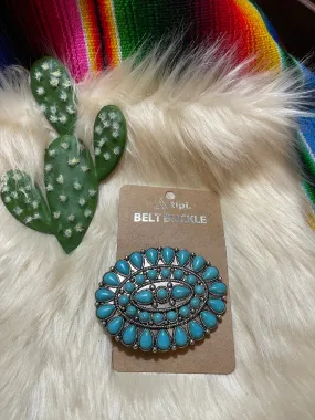 Southwestern Turquoise BELT BUCKLE