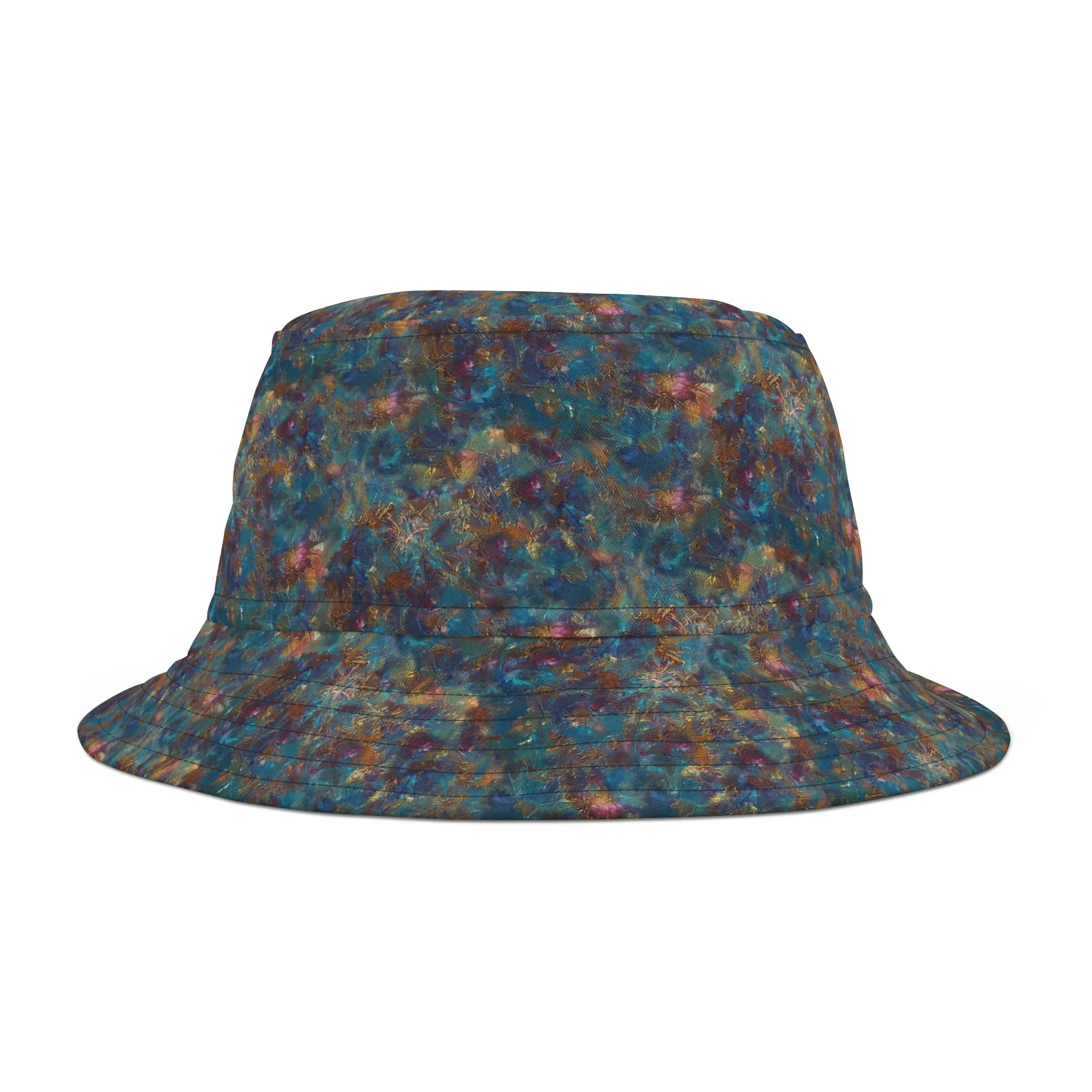 Sun Hat - Oceanic Pattern