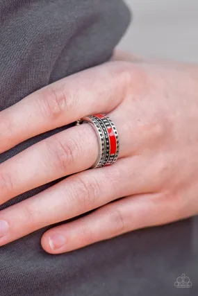 Super Summer - Red Paparazzi Jewelry Ring