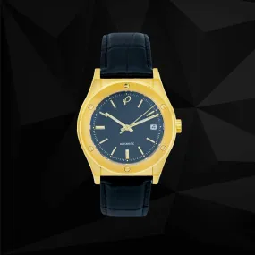 The Classic Gold 38mm Watch - Leather Strap