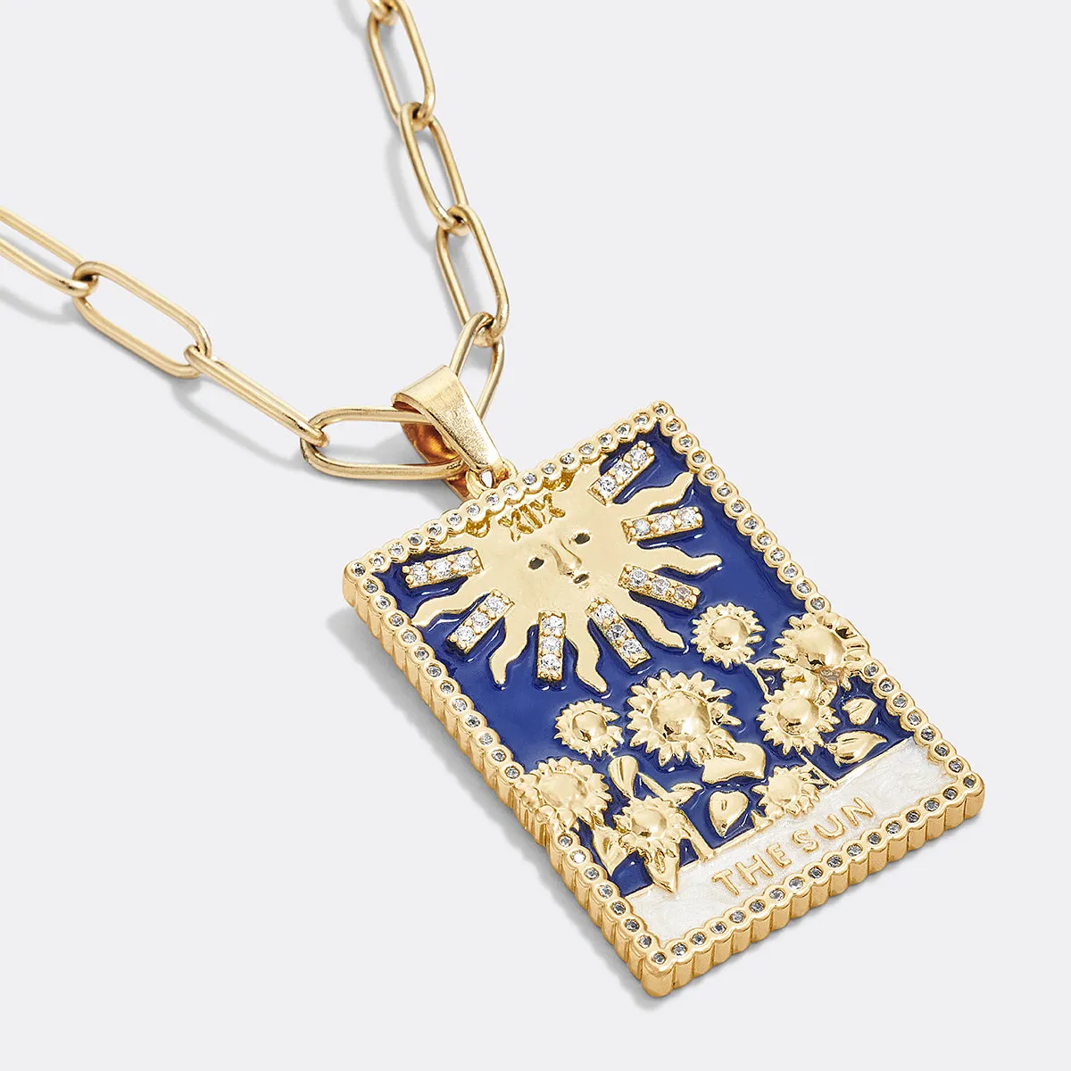 The Sun Tarot Necklace