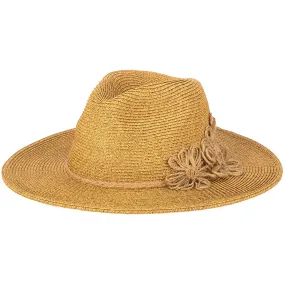 Ultrabraid Fedora w Floral Details