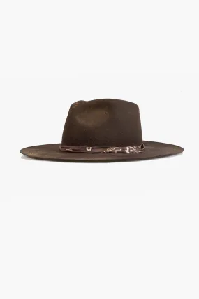 Wayfarer Fedora Hat | Heavy Relic Cigar