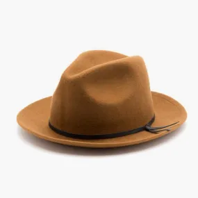 Yellow108 Luke Fedora | Caramel