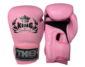 泰拳拳套 Thai Boxing Gloves : Top King TKBGSA Super Air Pink